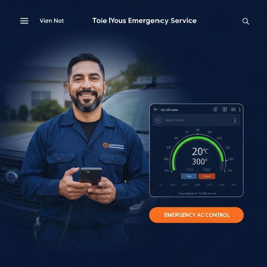 HVAC Services demo site — 99 PageSpeed score — Structure1 Digital
