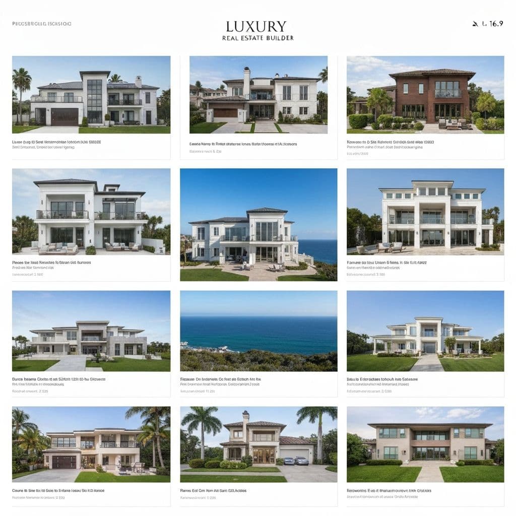 Luxury Homes demo site — 98 PageSpeed score — Structure1 Digital