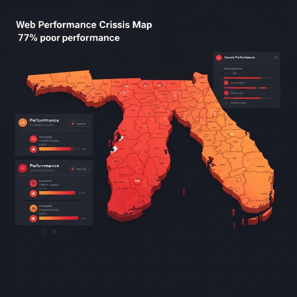 Florida's Web Performance Crisis: 9,500 Businesses Ranked