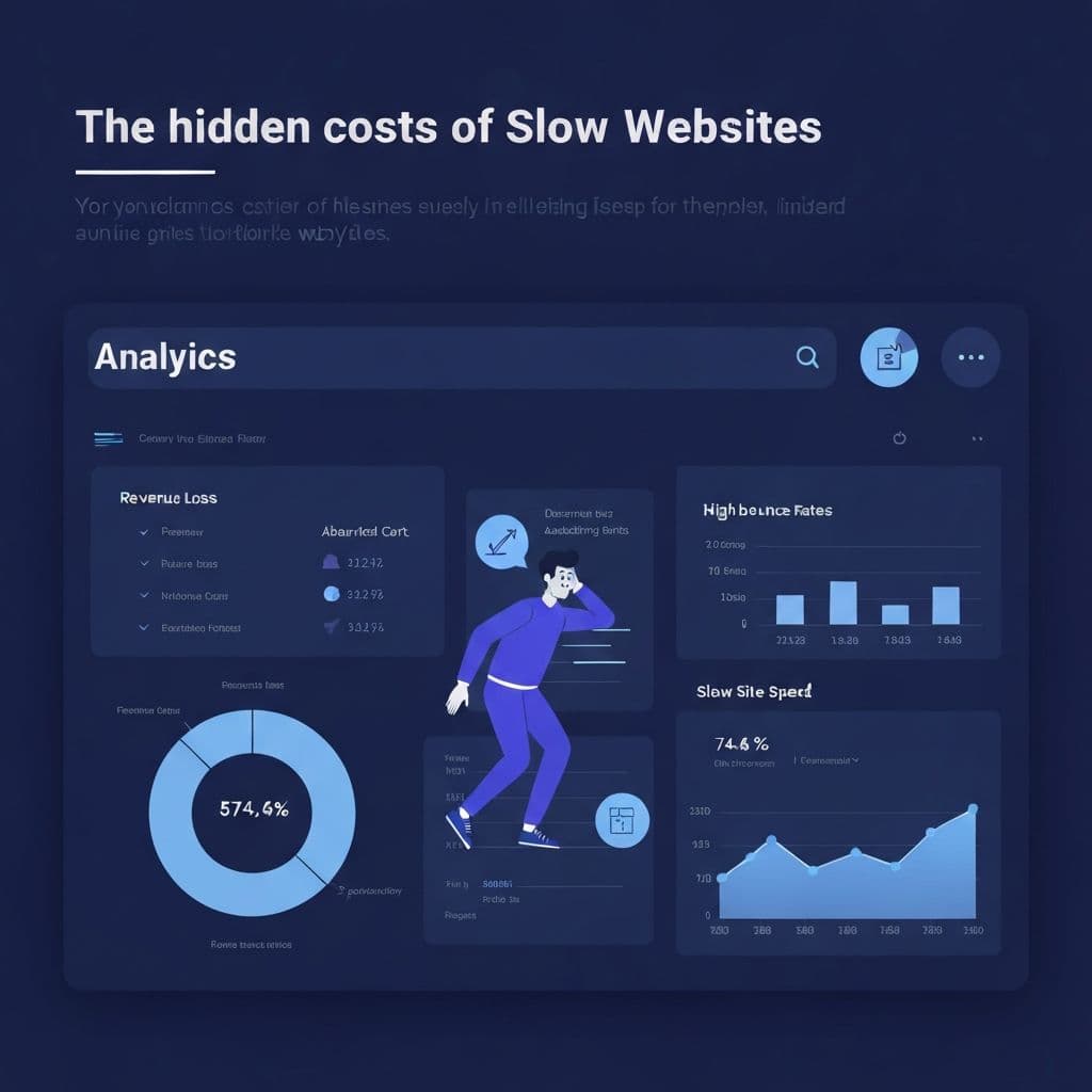 The hidden cost of a slow website — revenue loss calculator